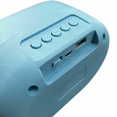 Parlante Portátil Inalámbrico Usb Radio 5 Modos De Luz Rgb en internet