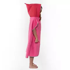 Poncho Toallon Microfibra Origami Niños Liso Small - comprar online