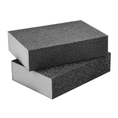 Set Esponjas Abrasiva Grano 120 Metal Madera Emtop Emuk1502