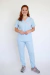 Ambo Crux de arciel INTA celeste claro y rosa - comprar online