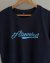 CAMISETA ESCUDERIA ALGODÃO PREMIUM AZUL MARINHO na internet