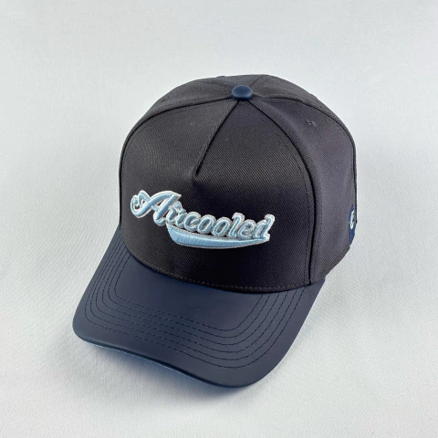 BONÉ ESCUDERIA CINZA ESCURO + AZUL MARINHO