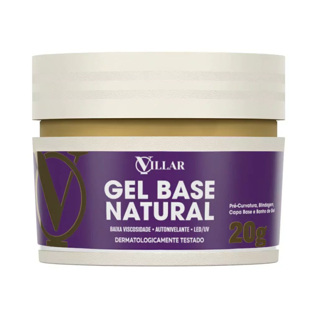 Gel Base Natural 20g Villar