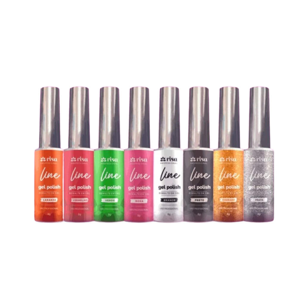 Esmalte Coleção FineLine Pincel Fino 8g Risa