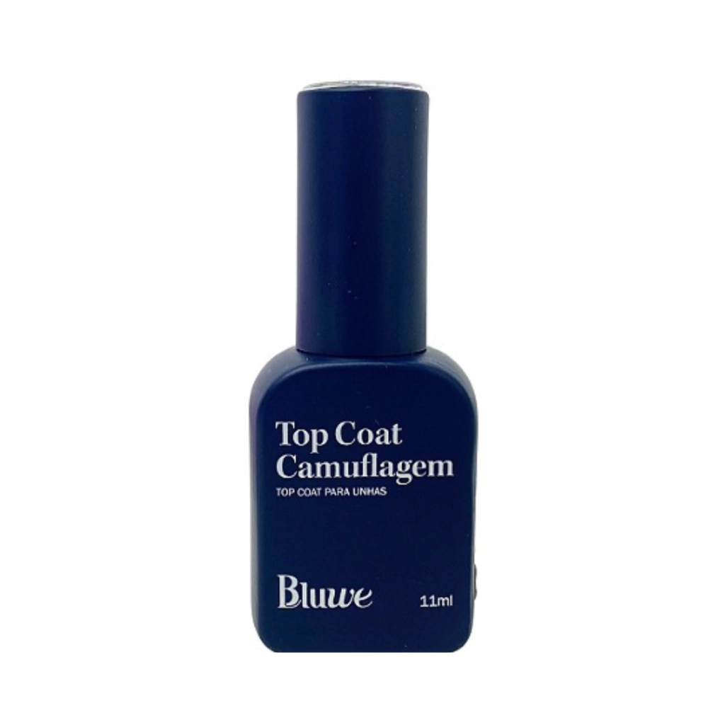Top Coat Camuflagem Querido Bege 11ml Bluwe