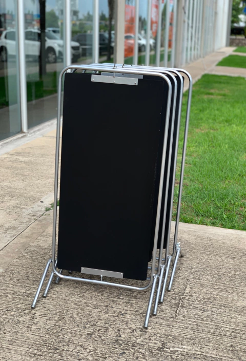 CARTEL PIZARRÓN GIRATORIO - comprar online