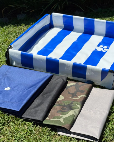 PILETA RAYADA + FUNDA L - comprar online