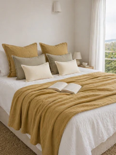 PIE DE CAMA DE GASA