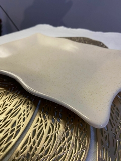 Bandeja de Ceramica Jaspeada