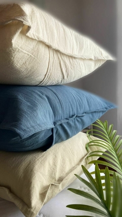 Funda Doble Tusor Liso 50x50 - comprar online