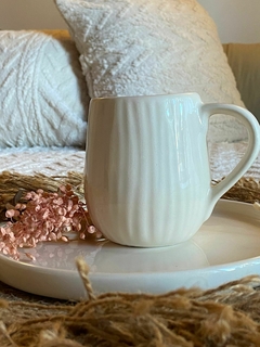 Taza de cerámica con tramado Aconcagua