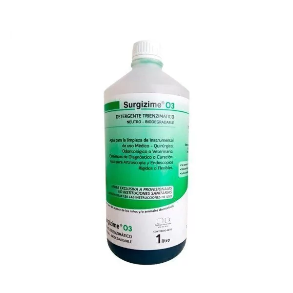 DETERGENTE TRIENZIMATICO VERDE X 1 LITRO O3