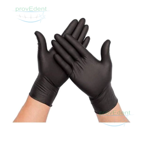 Guantes NITRILO NEGRO (x100) - talle a elección