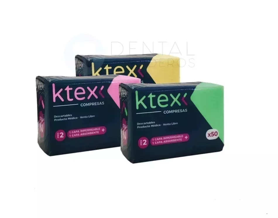 compresas PREMIUM (1 paquete x50) - KTEX color a eleccion