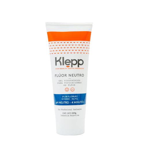Flúor Gel PH Neutro (220g) sabor a eleccion - KLEPP