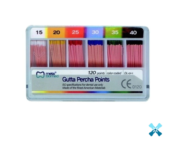 Conos de gutta percha (x120) - METABIOMED