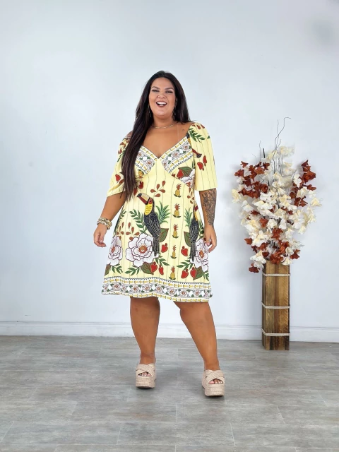 VESTIDO YASMIM ( 208) - comprar online