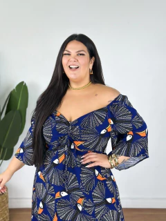 Vestido Elaine (116) - DIVA GG PLUS SIZE