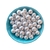 Perlas plata 15mm
