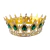 Corona oro con verde esmeralda - comprar en línea