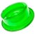Comedouro para cães antiformiga Glitter pet toys volume de 300 ml Cor:Verde com Glitter