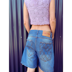 Bermuda Jean Bolsillo Azul en internet