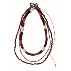 Collar Mostacilla Lila - comprar online