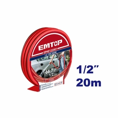 Manguera Emtop Jardinería 1/2 20m Pvc Ephe122001 - comprar online