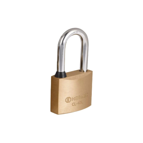 Candado Laton 40 Mm Con 2 Llaves Hermex 43437