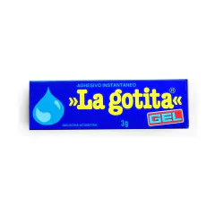 Pegamento Instantáneo La Gotita Gel 3 Grs