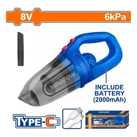 Aspiradora Inalámbrica Wadfow Wlv0801 450ml 8v -OUTLET-