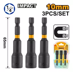 Set Adaptadores Impacto Magneticos 3/8 Hexagonal Enc 1/4 - comprar online