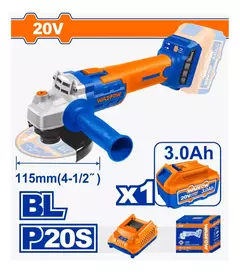 Amoladora Angular Inalámbrica 20v 115 Mm Wlapm214 en internet