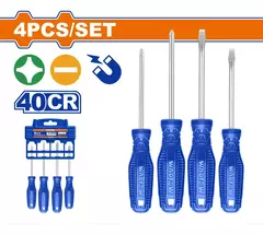 Set Juego Destornilladores Varilla Magnetica 4pzs Wss2204 en internet