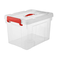 Contenedor Organizador Plastico Transp 33 Lt Emtop Emtb2335
