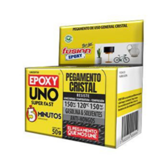 Pegamento Adhesivo Fusion Epoxy Uno Clear Transparente 50 G