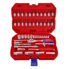 Juego De Tubos Emtop Encastre 1/4 X 50 Piezas Eskt14501