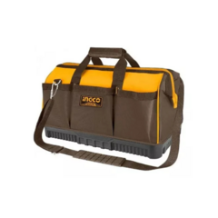Bolso De Herramientas Ingco 16 Bolsillos 16 Htbg08