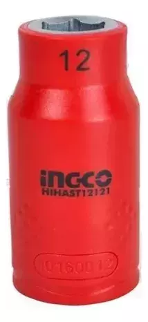 Bocallave Magnetica Aislada 1000v 12mm 1/2 Ingco Hihast12121
