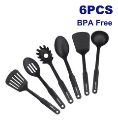 Set De 6 Acc De Cocina Nylon Bpa Free Emtop Emsgc1506 en internet
