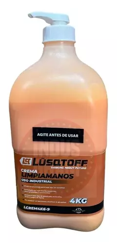 Crema Limpiamanos Bidon Dispencer 4kg Lusqtoff Lcrem4kg-9 - comprar online