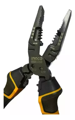 Alicate Pinza Electricista 8" 8 Funciones En 1 Ingco - comprar online