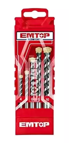 Juego Mechas Widia 5pzs Para Mamposteria Emtop Ecdb13051 - comprar online