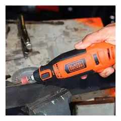 Mini Torno Minitorno + Tripa Flexible + Maletin Black+decker Rt18ka 120w 220v - INDUSGHAM
