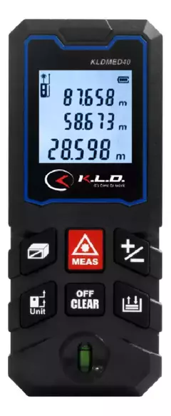 Medidor De Distancia Laser 40 Mts Kld Med40 - comprar online