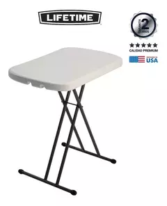 Mesa Auxiliar Plegable De Apoyo 66x45cm Gtia 2 Años Lifetime en internet