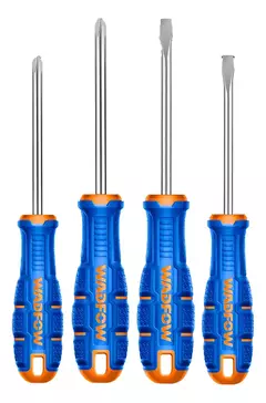 Juego Set Kit 4 Destornilladores Ph Y Pl Plano Y Phillips wssa404 - comprar online