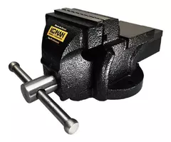 Morsa De Banco Konan N°3 Fija Con Yunque Profesional 75 Mm KMO/3 - comprar online