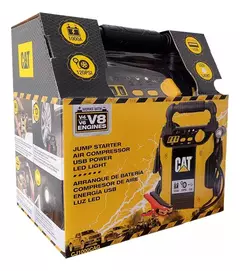 Arrancador De Bateria Con Compresor Inflador Ruedas Auto Cat CJ1000CAG