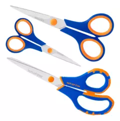 Set Tijeras Multiusos, 3 Piezas Wadfow Wsx4633